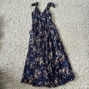 Rebecca Taylor silk floral maxi dress